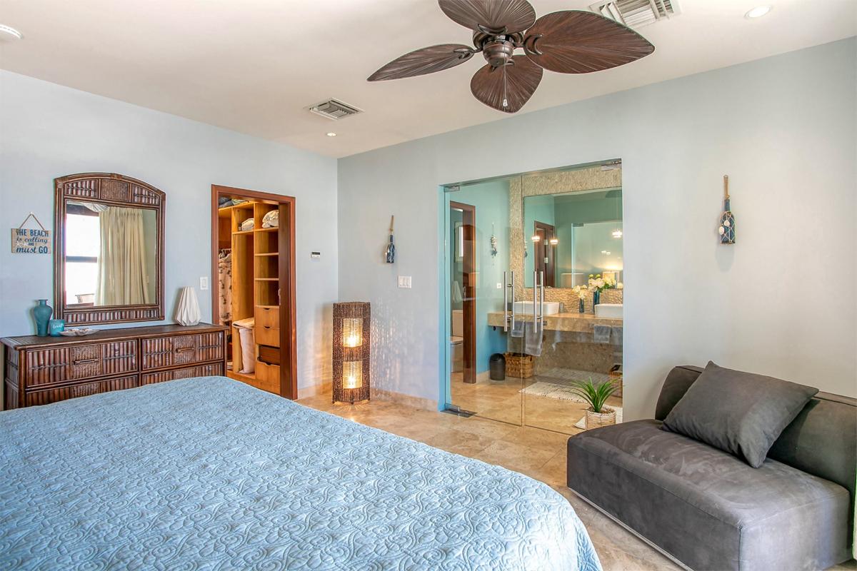 Villa rental St Martin - The bedroom 2